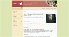 Desktop Screenshot of forestart.co.uk
