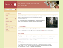 Tablet Screenshot of forestart.co.uk